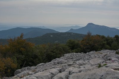 Point de vue sur la Méditerranée depuis le Grand Cap