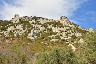 Rochers calcaires de Volx