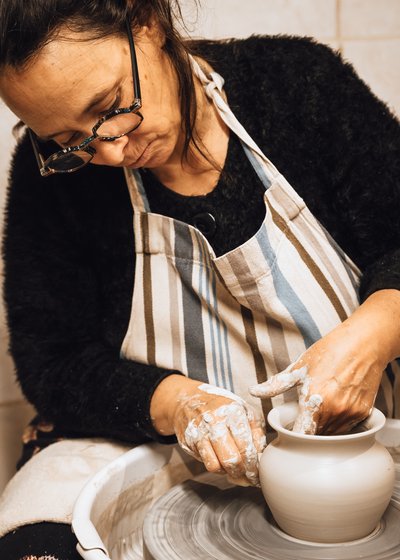 Marion Richaume au travail