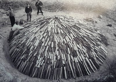 Charbonnière au début du XXe s.