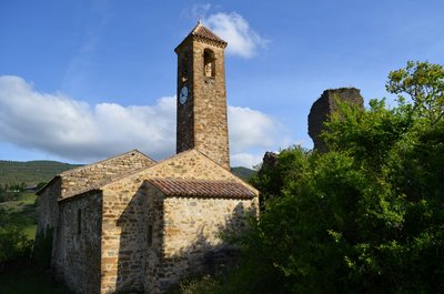 Eglise du vieux village de Verclause