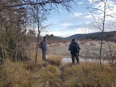 Sur les berges du Jabron
