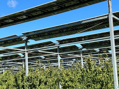 Parc agrivoltaïsme du lycée agricole Louis Giraud