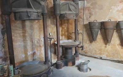 Presses du moulin à huile