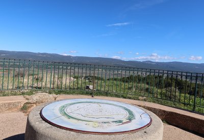 Table d'orientation de Roussillon