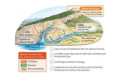 Géologie du Ventoux