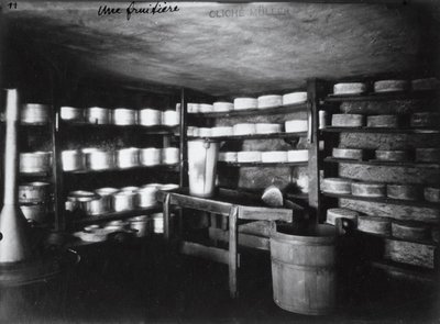 Interieur d'une fruitière