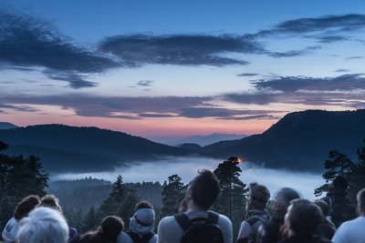 Coucher de soleil sur la Moulière