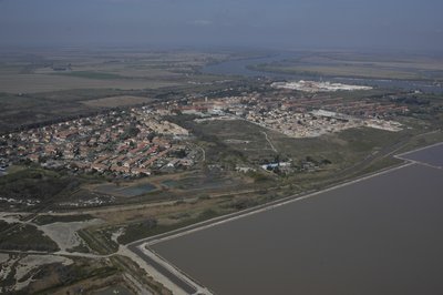 Vue sur Salin-de-Giraud