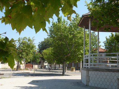 Place du quartier Péchiney - Kiosque à musique