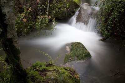 Petite cascade sur l'Aiguebrun