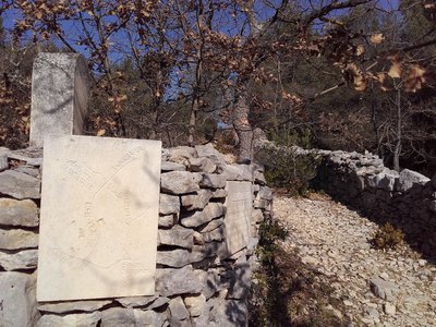Gravures en bord de sentier