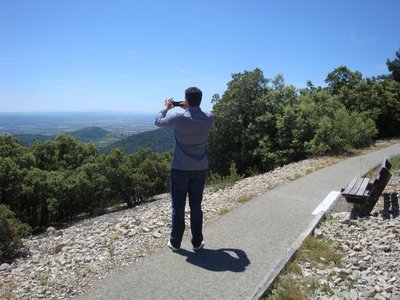 Vue sur le Mont-d'Or et Manosque