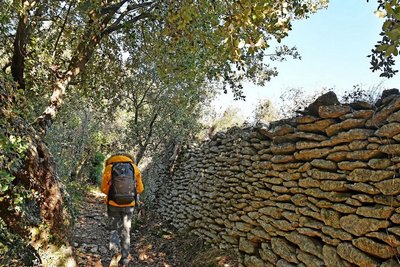 Chemin du sel sous Salen