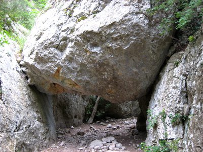 Fond des gorges Régalon
