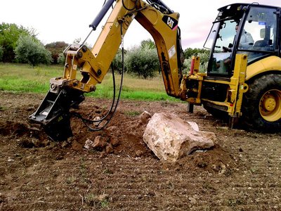 Extraction de pierres