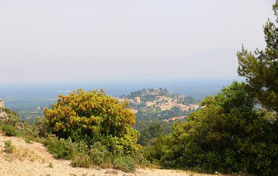 Point de vue sur Eygalières