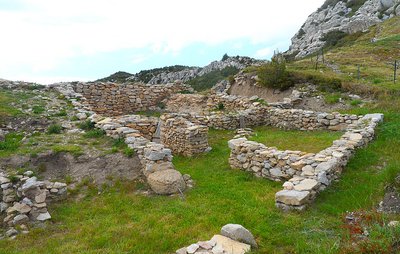 Vestige de l'oppidum gaulois