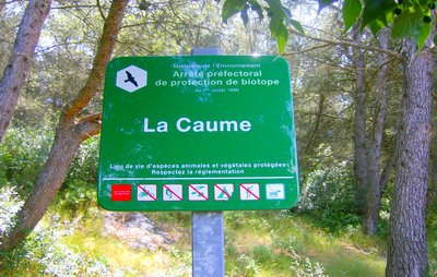 Entrée dans la zone de protection