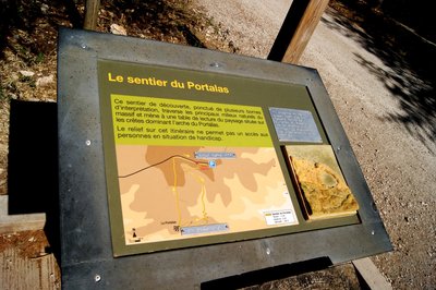 Panneau de départ