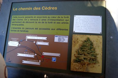 Panneau de départ