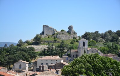 Vue sur le château