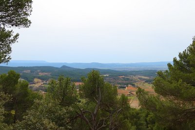 Vue au sud jusqu'à la Sainte-Victoire