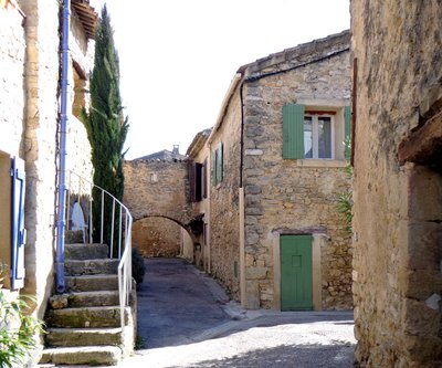 Passage voûté à Fontjoyeuse