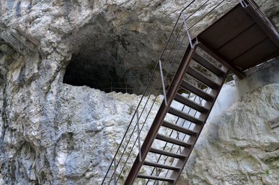 Sortie du tunnel du Baou