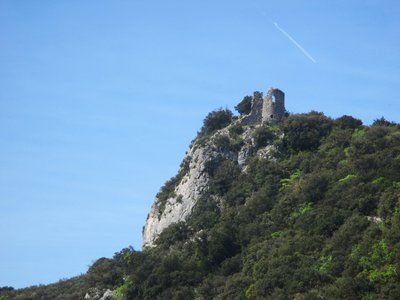 Ruines du château de Bézaure