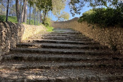 Escaliers de la montée César de Bus