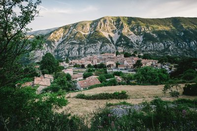 Vue sur le village