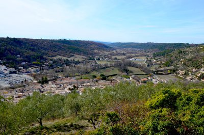 Vue depuis la colline de Saint-Maxime