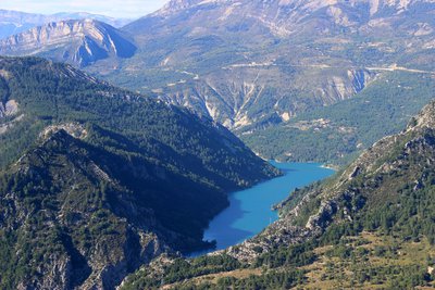 La retenue de Chaudanne