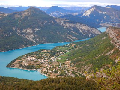 Panorama sur Saint-Julien du Verdon