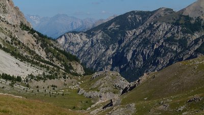 Vue depuis le vallon Laugier