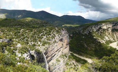 Les gorges de l'Eygues