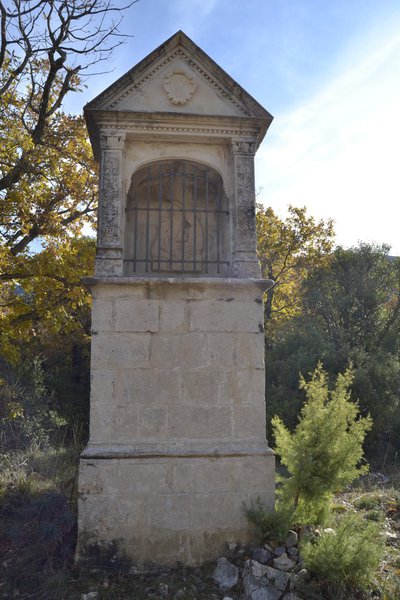 L'oratoire troisième oratoire du chemin des Roys, l'oratoire de Miette