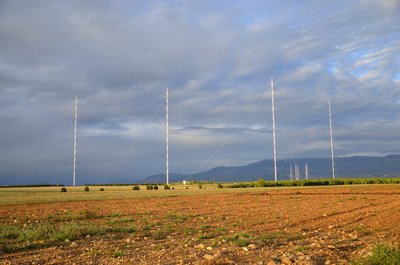 Le centre émetteur de Roumoules