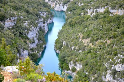 Les gorges de Baudinard