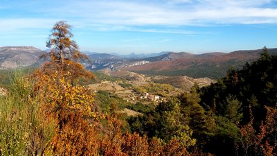Panorama sur les gorges