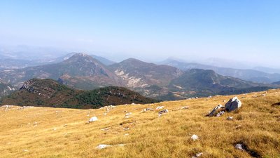 Vue sur les Alpes