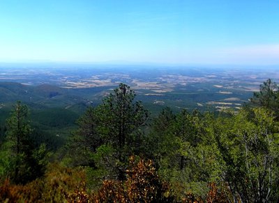 Vue sur le plateau de Valensole
