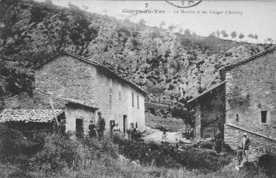 L'ancien moulin de Comps-sur-Artuby