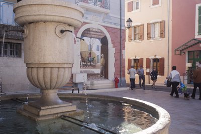La fontaine du Lion d'Or