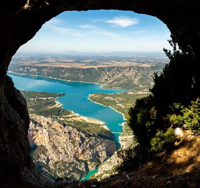Le lac depuis Plein voir