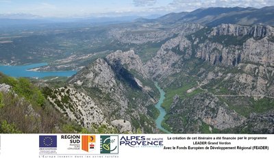 La sortie des grandes Gorges