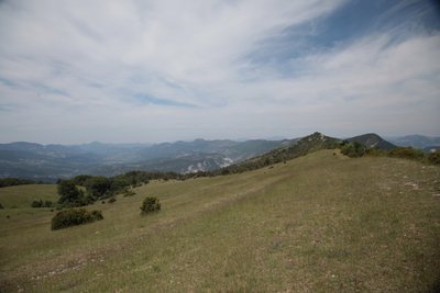 La montagne de Chamouse, Montauban-sur-l'Ouvèze