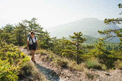 Sur les hauteurs de Villeperdrix