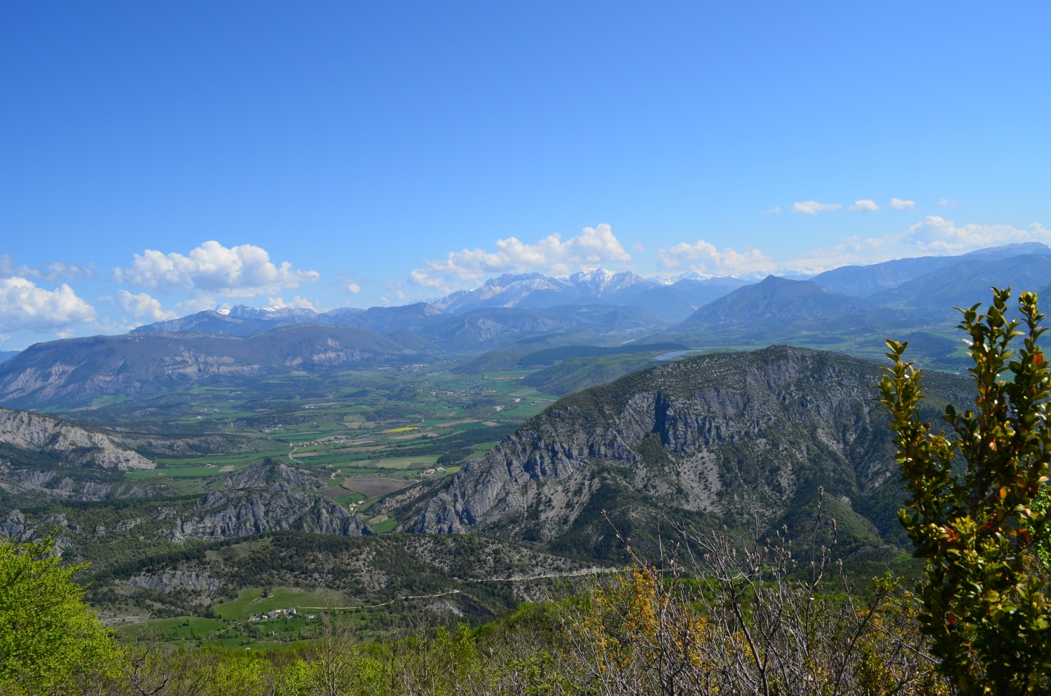 La vallée du Buëch © Pauline Amberg - PNR des Baronnies Provençales